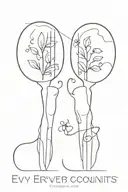 Two Forks   "Every Second Counts"  tattoo design idea