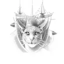 writing of everything happens for a reason tattoo design idea
