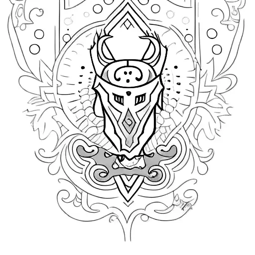 create a tattoo design and add spot colour of Tiffany blue two boys names and dates of birth: “Alexandar Charles 17.01.2 tattoo design idea