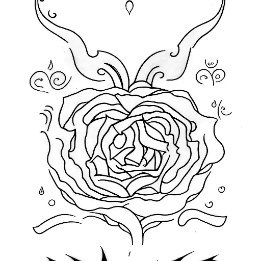 what is love without pain  tattoo design idea