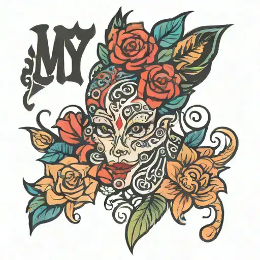 My moms name Juana with something cute tattoo design idea