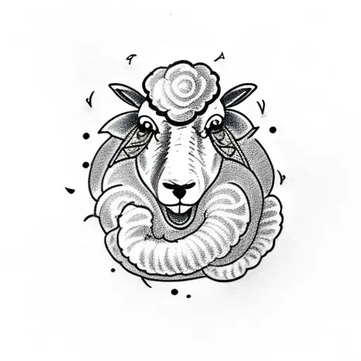 sheep in wolfs clothing tattoo design idea