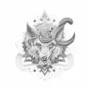 stoicism tattoo design idea