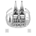 Cologne Cathedral tattoo design idea
