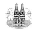 Cologne Cathedral tattoo design idea