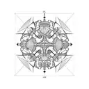 Cologne Cathedral tattoo design idea