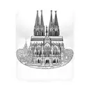 Cologne Cathedral tattoo design idea