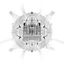 Cologne Cathedral tattoo design idea