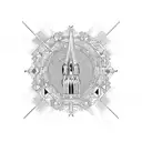 Cologne Cathedral tattoo design idea