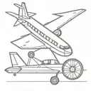 aircraft mechanic  tattoo design idea