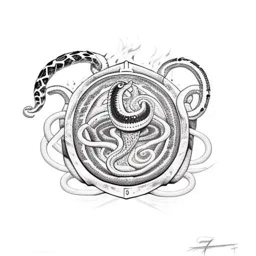 Burn the Ships, incorporate snakes tattoo design idea