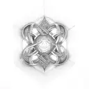 triskele tattoo design idea