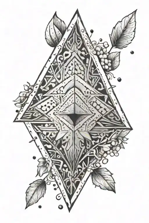 arrowhead  tattoo design idea