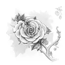  ivy vines, honeysuckle, climbing roses  tattoo design idea