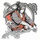 ITACHI UCHIHA tattoo design idea