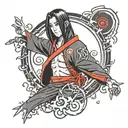 ITACHI UCHIHA tattoo design idea