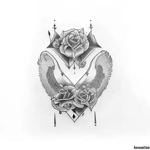 matching tattoo funny brother sister adhd tattoo design idea