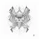 Kintsugi tattoo design idea