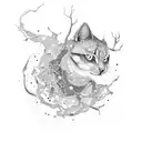 Kintsugi tattoo design idea