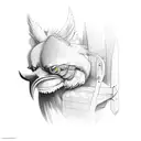 carpenter tools tattoo design idea