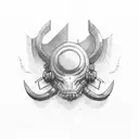 carpenter tools tattoo design idea