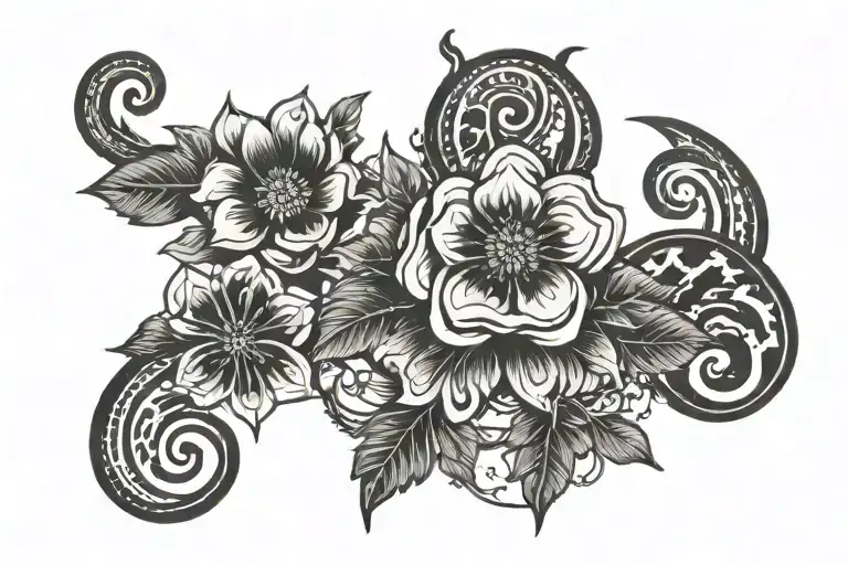 Pain A lil bit tattoo design idea