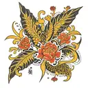 BTS lyrics written tattoo design idea