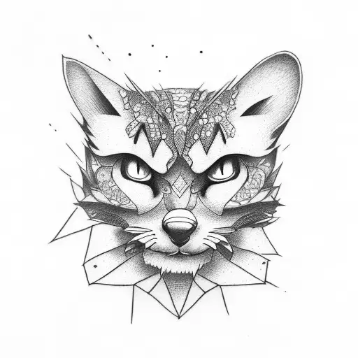 rocket tattoo design idea