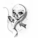 vectra b + aquarium + fishing + computer tattoo design idea