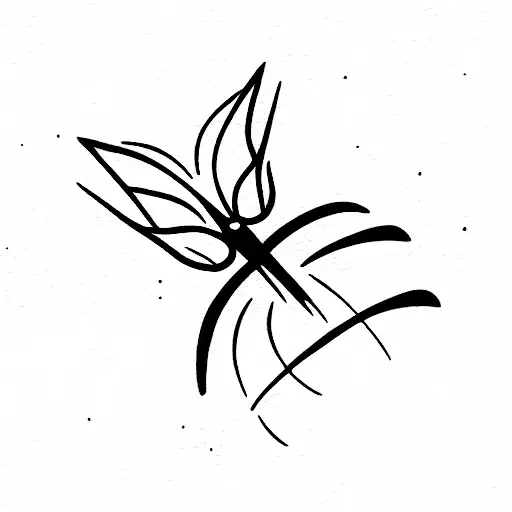 phyrexian mountajn tattoo design idea