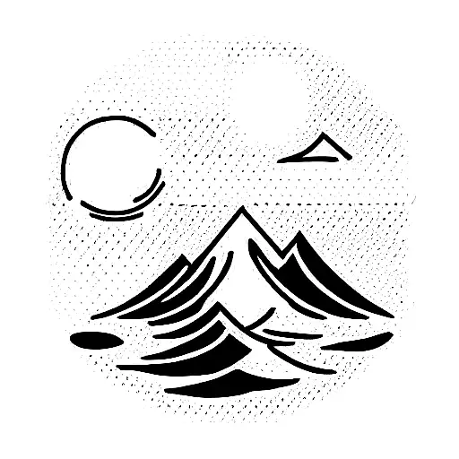 phyrexian word for mountain tattoo design idea