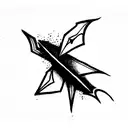 phyrexian mountajn tattoo design idea