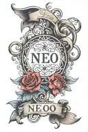 child name tattoo design idea