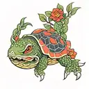 Turtwig tattoo design idea