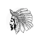 indian tattoo design idea