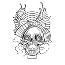 alas con nombre juana tattoo design idea