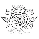 alas con nombre juana tattoo design idea