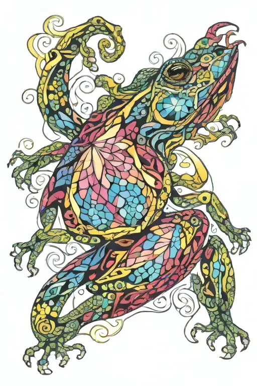 bufo Alvarius, heart light opening beam of light kaleidoscope, 333, 222, pleidian, amenti, karmic tattoo design idea