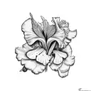 iris tattoo design idea