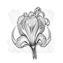 iris tattoo design idea