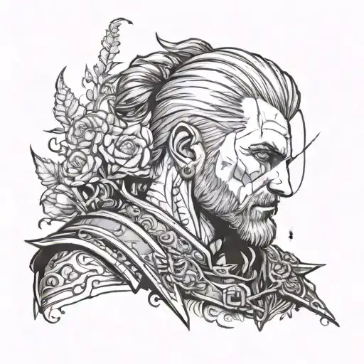 The witcher 3 hearts of stone olgierd von everec tattoo design idea