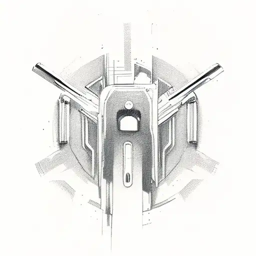 glock tattoo design idea