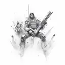 glock tattoo design idea