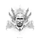 Vladimir Putin tattoo design idea