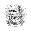 Vladimir Putin tattoo design idea