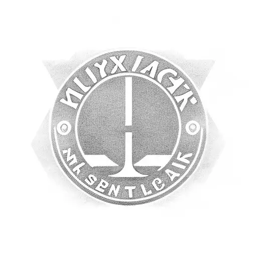 Ajax logo incorporated with a street scene in Amsterdam tattoo design idea