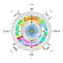 Circle of fifths from music tattoo design idea