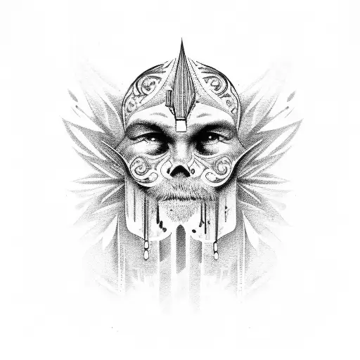 only god can judge me tattoo design idea