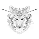 interlink cancer leo taurus scorpio to show friendship.   tattoo design idea