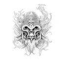 Davy jones  tattoo design idea